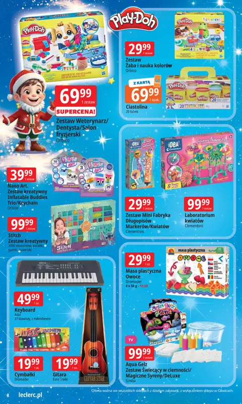 Leclerc - gazetka promocyjna Oferta E.Leclerc | Magiczny świat zabawek od środy 12.11 do niedzieli 07.12 - strona 8