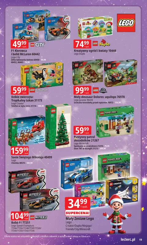 Leclerc - gazetka promocyjna Oferta E.Leclerc | Magiczny świat zabawek od środy 12.11 do niedzieli 07.12 - strona 19