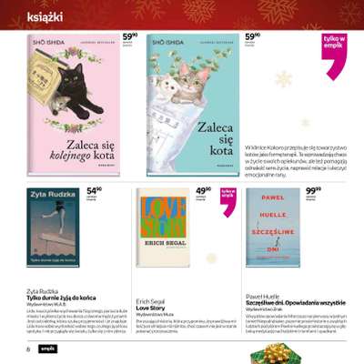 Prezenty - gazetka promocyjna Empik I Katalog: Książki od niedzieli 30.11 do środy 24.12 - strona 8
