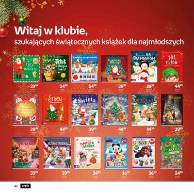 Prezenty - gazetka promocyjna Empik I Katalog: Książki od niedzieli 30.11 do środy 24.12 - strona 48