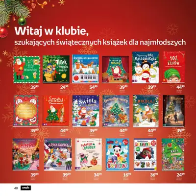 Prezenty - gazetka promocyjna Empik I Katalog: Książki od niedzieli 30.11 do środy 24.12 - strona 48