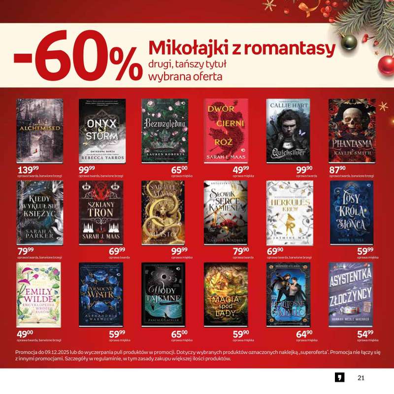 Prezenty - gazetka promocyjna Empik I Katalog: Książki od niedzieli 30.11 do środy 24.12 - strona 21