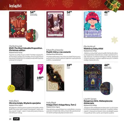 Prezenty - gazetka promocyjna Empik I Katalog: Książki od niedzieli 30.11 do środy 24.12 - strona 24