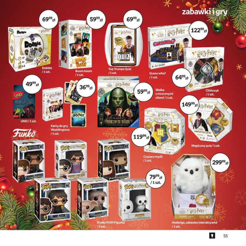 Prezenty - gazetka promocyjna Empik I Katalog: Książki od niedzieli 30.11 do środy 24.12 - strona 55