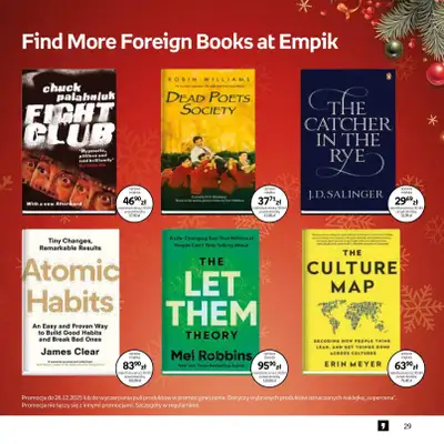 Prezenty - gazetka promocyjna Empik I Katalog: Książki od niedzieli 30.11 do środy 24.12 - strona 29