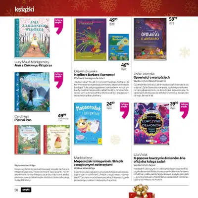 Prezenty - gazetka promocyjna Empik I Katalog: Książki od niedzieli 30.11 do środy 24.12 - strona 50
