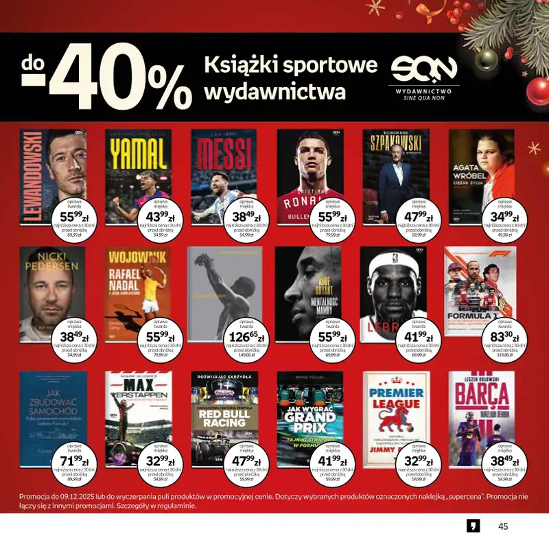Prezenty - gazetka promocyjna Empik I Katalog: Książki od niedzieli 30.11 do środy 24.12 - strona 45