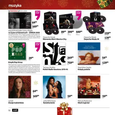 Prezenty - gazetka promocyjna Empik I Katalog: Książki od niedzieli 30.11 do środy 24.12 - strona 52