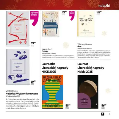 Prezenty - gazetka promocyjna Empik I Katalog: Książki od niedzieli 30.11 do środy 24.12 - strona 9