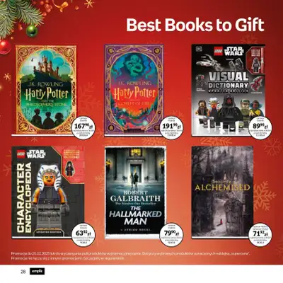 Prezenty - gazetka promocyjna Empik I Katalog: Książki od niedzieli 30.11 do środy 24.12 - strona 28