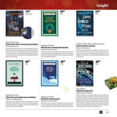 Prezenty - gazetka promocyjna Empik I Katalog: Książki od niedzieli 30.11 do środy 24.12 - strona 15
