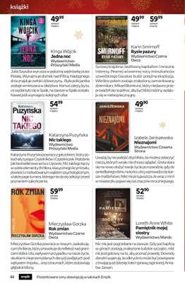 Prezenty - gazetka promocyjna Empik I Tom kultury: książki od piątku 28.11 do wtorku 09.12 - strona 44