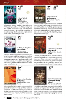 Prezenty - gazetka promocyjna Empik I Tom kultury: książki od piątku 28.11 do wtorku 09.12 - strona 44