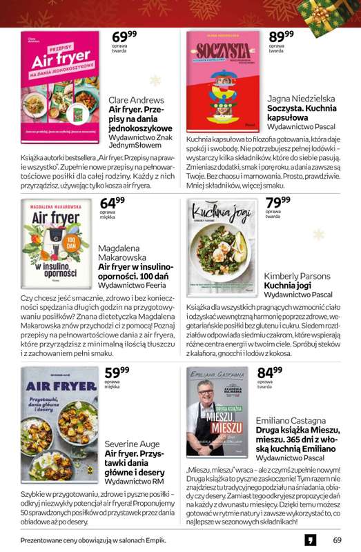 Prezenty - gazetka promocyjna Empik I Tom kultury: książki od piątku 28.11 do wtorku 09.12 - strona 69