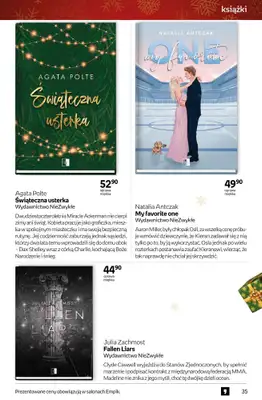 Prezenty - gazetka promocyjna Empik I Tom kultury: książki od piątku 28.11 do wtorku 09.12 - strona 35