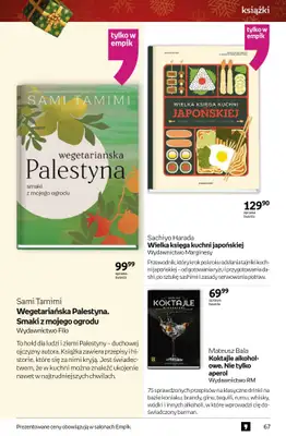 Prezenty - gazetka promocyjna Empik I Tom kultury: książki od piątku 28.11 do wtorku 09.12 - strona 67