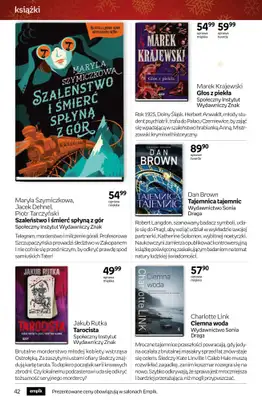 Prezenty - gazetka promocyjna Empik I Tom kultury: książki od piątku 28.11 do wtorku 09.12 - strona 42