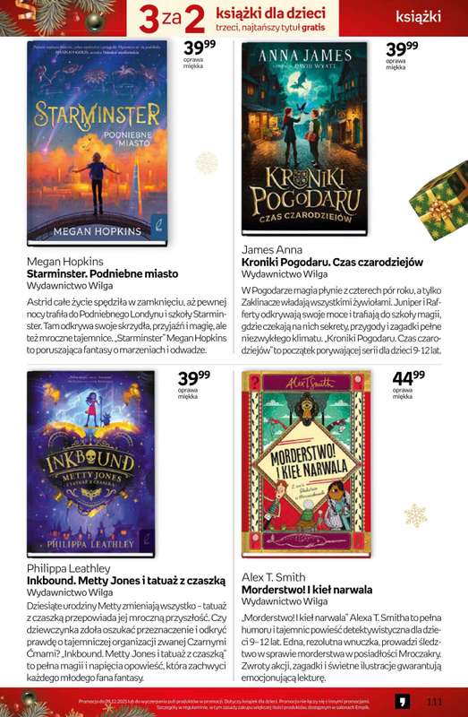 Prezenty - gazetka promocyjna Empik I Tom kultury: książki od piątku 28.11 do wtorku 09.12 - strona 111