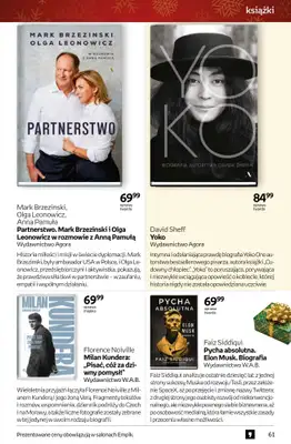 Prezenty - gazetka promocyjna Empik I Tom kultury: książki od piątku 28.11 do wtorku 09.12 - strona 61
