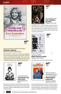 Prezenty - gazetka promocyjna Empik I Tom kultury: książki od piątku 28.11 do wtorku 09.12 - strona 62