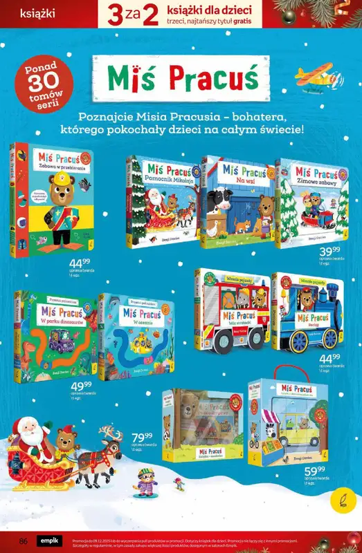 Prezenty - gazetka promocyjna Empik I Tom kultury: książki od piątku 28.11 do wtorku 09.12 - strona 86