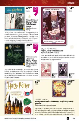 Prezenty - gazetka promocyjna Empik I Tom kultury: książki od piątku 28.11 do wtorku 09.12 - strona 49