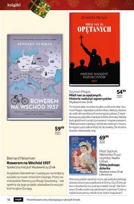 Prezenty - gazetka promocyjna Empik I Tom kultury: książki od piątku 28.11 do wtorku 09.12 - strona 56