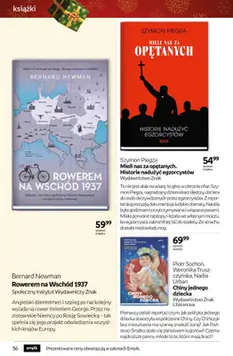 Prezenty - gazetka promocyjna Empik I Tom kultury: książki od piątku 28.11 do wtorku 09.12 - strona 56
