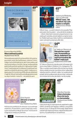 Prezenty - gazetka promocyjna Empik I Tom kultury: książki od piątku 28.11 do wtorku 09.12 - strona 76