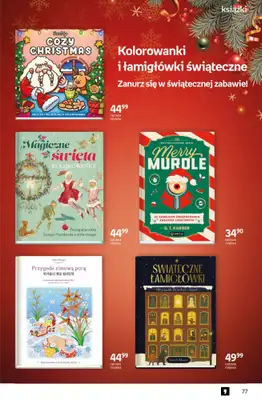 Prezenty - gazetka promocyjna Empik I Tom kultury: książki od piątku 28.11 do wtorku 09.12 - strona 77
