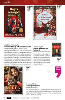Prezenty - gazetka promocyjna Empik I Tom kultury: książki od piątku 28.11 do wtorku 09.12 - strona 34