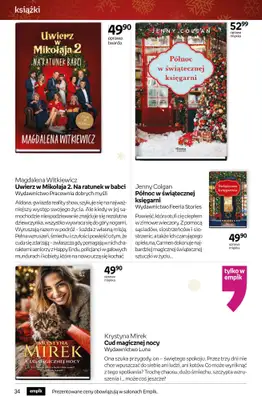 Prezenty - gazetka promocyjna Empik I Tom kultury: książki od piątku 28.11 do wtorku 09.12 - strona 34