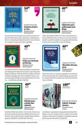 Prezenty - gazetka promocyjna Empik I Tom kultury: książki od piątku 28.11 do wtorku 09.12 - strona 41
