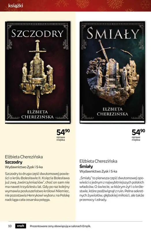 Prezenty - gazetka promocyjna Empik I Tom kultury: książki od piątku 28.11 do wtorku 09.12 - strona 10