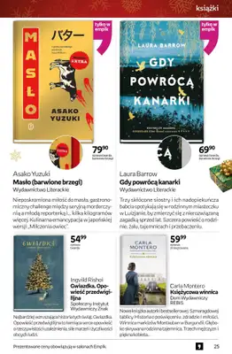 Prezenty - gazetka promocyjna Empik I Tom kultury: książki od piątku 28.11 do wtorku 09.12 - strona 25