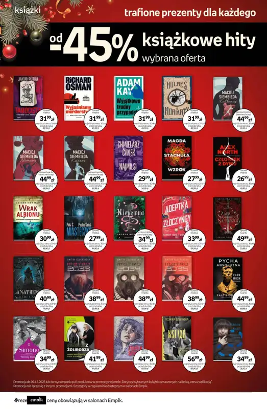 Prezenty - gazetka promocyjna Empik I Tom kultury: książki od piątku 28.11 do wtorku 09.12 - strona 4