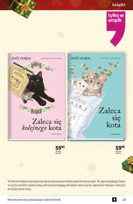 Prezenty - gazetka promocyjna Empik I Tom kultury: książki od piątku 28.11 do wtorku 09.12 - strona 23