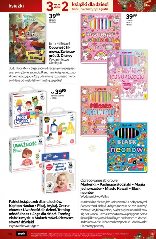 Prezenty - gazetka promocyjna Empik I Tom kultury: książki od piątku 28.11 do wtorku 09.12 - strona 98