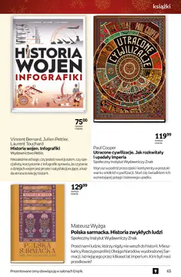 Prezenty - gazetka promocyjna Empik I Tom kultury: książki od piątku 28.11 do wtorku 09.12 - strona 65