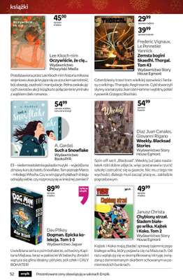 Prezenty - gazetka promocyjna Empik I Tom kultury: książki od piątku 28.11 do wtorku 09.12 - strona 52