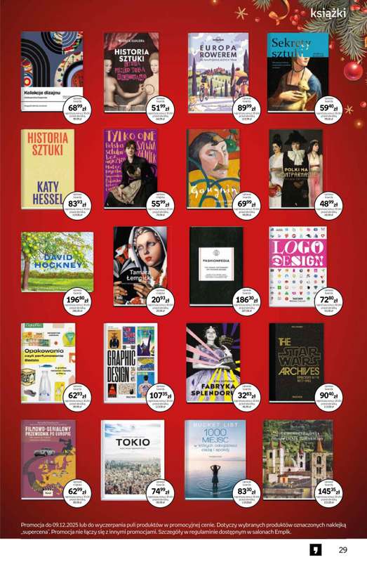 Prezenty - gazetka promocyjna Empik I Tom kultury: książki od piątku 28.11 do wtorku 09.12 - strona 29