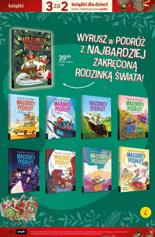 Prezenty - gazetka promocyjna Empik I Tom kultury: książki od piątku 28.11 do wtorku 09.12 - strona 108