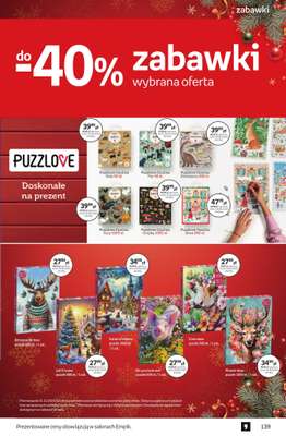 Prezenty - gazetka promocyjna Empik I Tom kultury: zabawki od piątku 28.11 do wtorku 09.12 - strona 16
