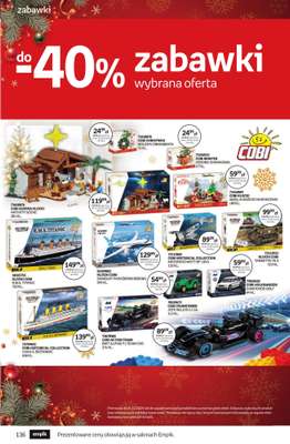 Prezenty - gazetka promocyjna Empik I Tom kultury: zabawki od piątku 28.11 do wtorku 09.12 - strona 13