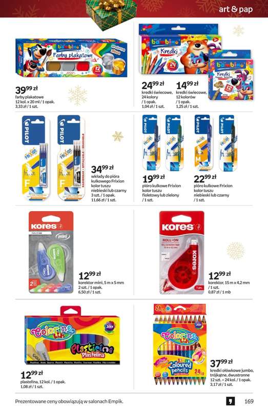 Prezenty - gazetka promocyjna Empik I Tom kultury: zabawki od piątku 28.11 do wtorku 09.12 - strona 46