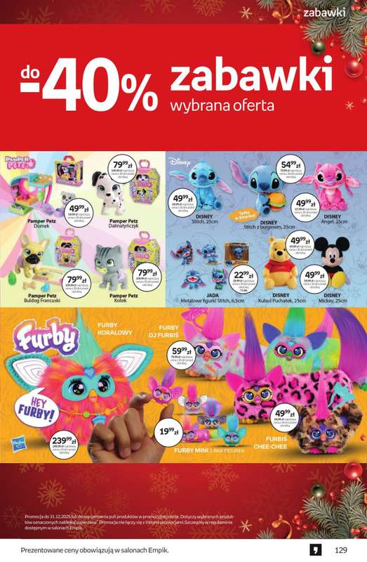 Prezenty - gazetka promocyjna Empik I Tom kultury: zabawki od piątku 28.11 do wtorku 09.12 - strona 6