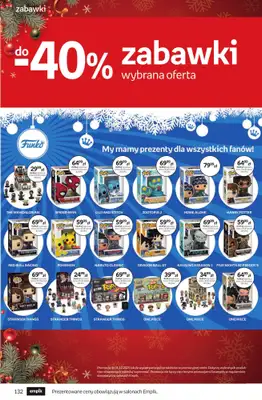 Prezenty - gazetka promocyjna Empik I Tom kultury: zabawki od piątku 28.11 do wtorku 09.12 - strona 9