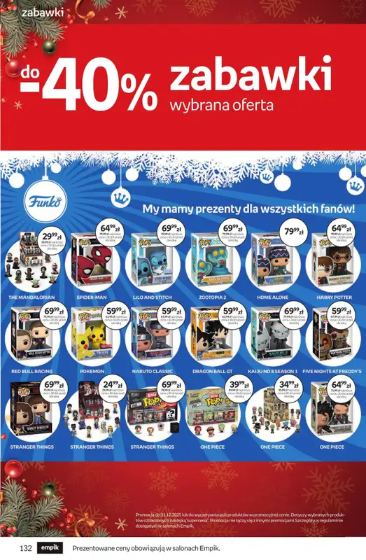 Prezenty - gazetka promocyjna Empik I Tom kultury: zabawki od piątku 28.11 do wtorku 09.12 - strona 9