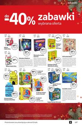 Prezenty - gazetka promocyjna Empik I Tom kultury: zabawki od piątku 28.11 do wtorku 09.12 - strona 24