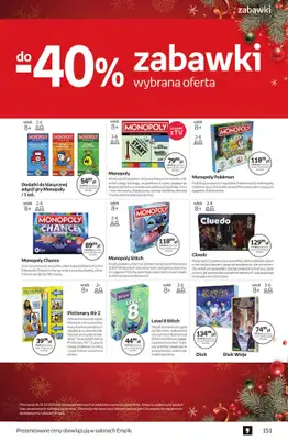 Prezenty - gazetka promocyjna Empik I Tom kultury: zabawki od piątku 28.11 do wtorku 09.12 - strona 28